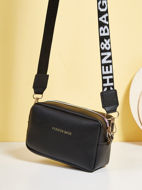 Elegante Mini Crossbody-Tasche in Lederoptik