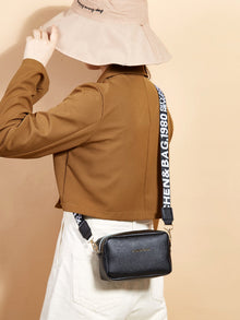 Elegante Mini Crossbody-Tasche in Lederoptik