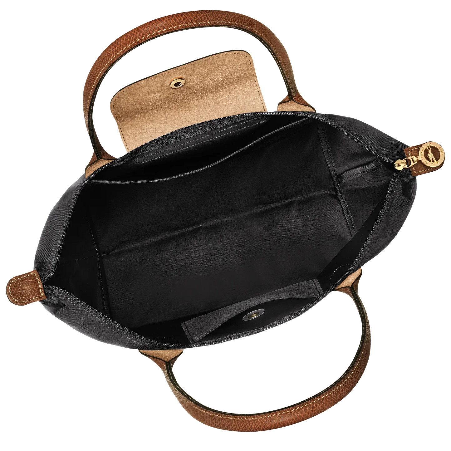 Medium Le Pliage Tote, Schwarz