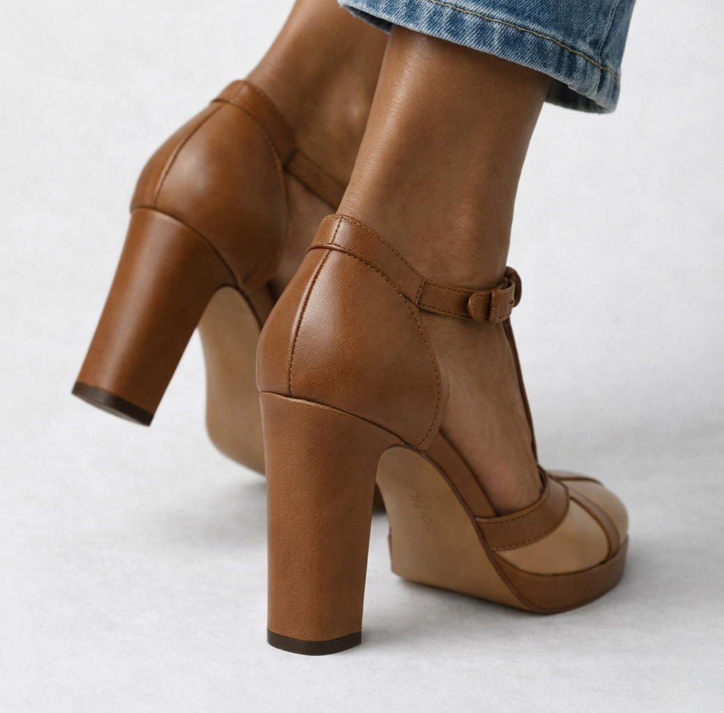 Maëlyne | Retro-Pumps: Eleganz und ergonomischer Halt