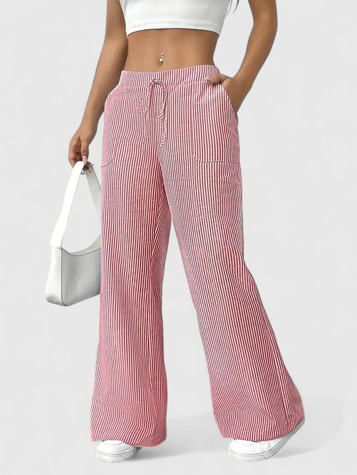 Birgit | Bequeme Weite Hose mit Eleganten Details