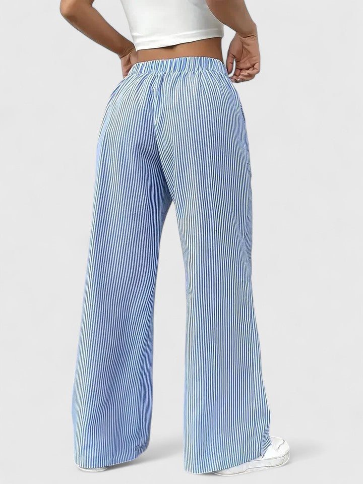 Birgit | Bequeme Weite Hose mit Eleganten Details