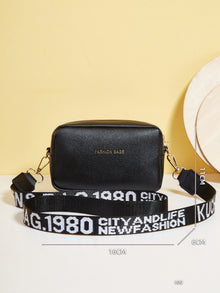 Elegante Mini Crossbody-Tasche in Lederoptik