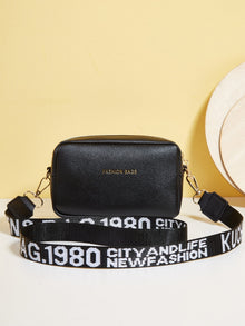 Elegante Mini Crossbody-Tasche in Lederoptik