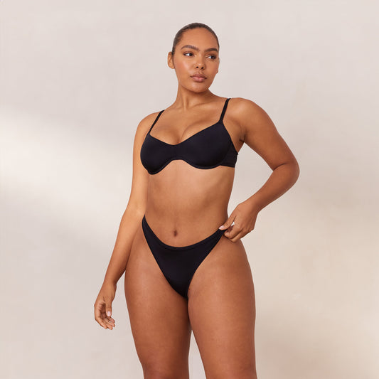 Barely There Plunge-BH - Schwarz