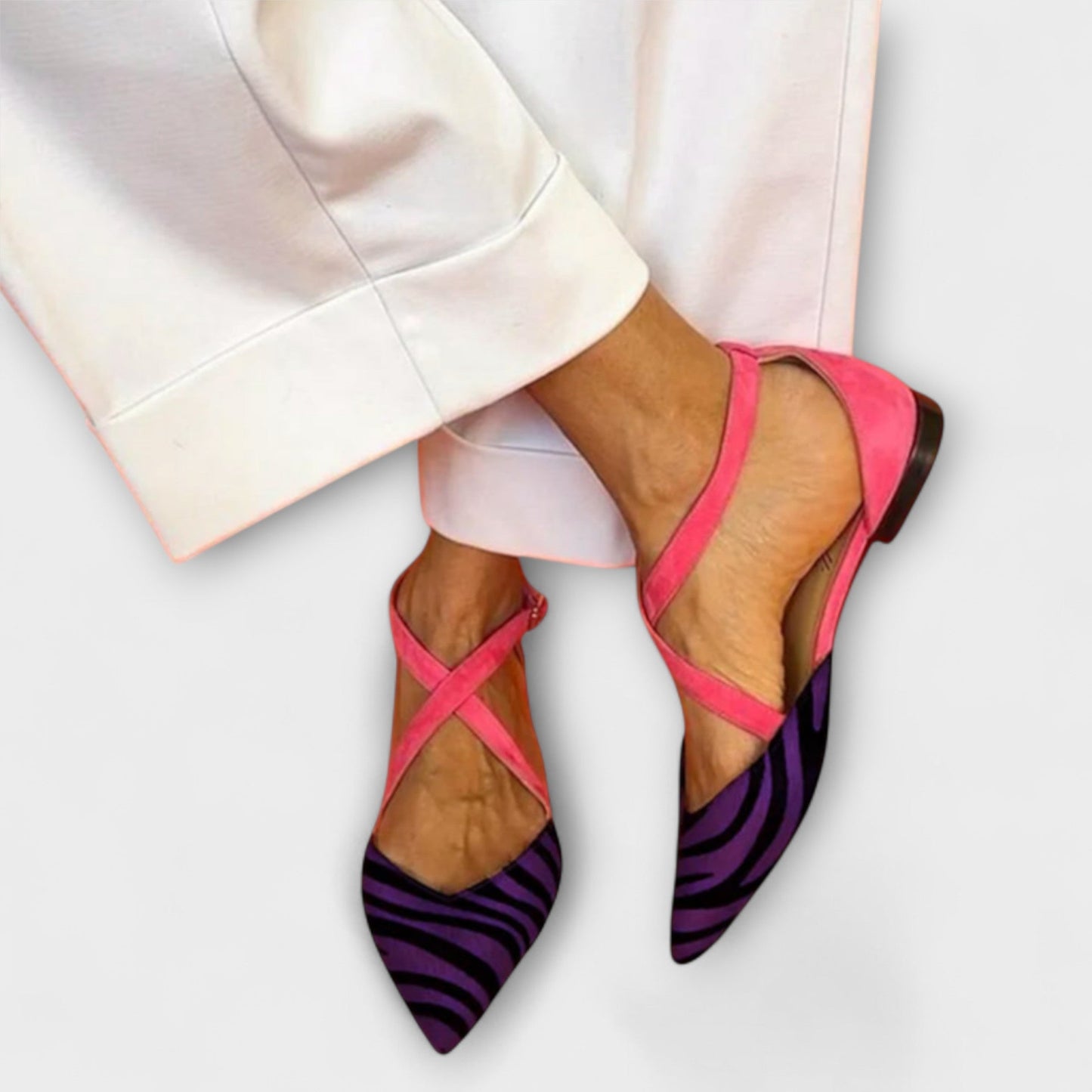 Fenna | Riemen Ballerinas