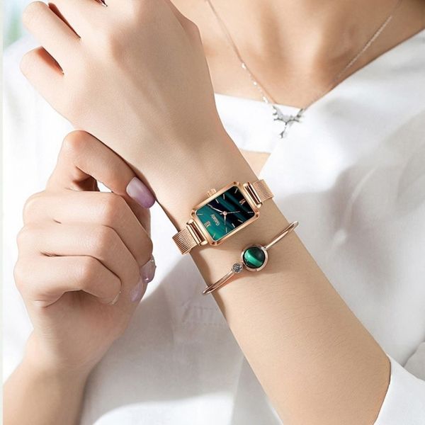 Pure Luxe Damenarmbanduhr mit Geschenk-Armband