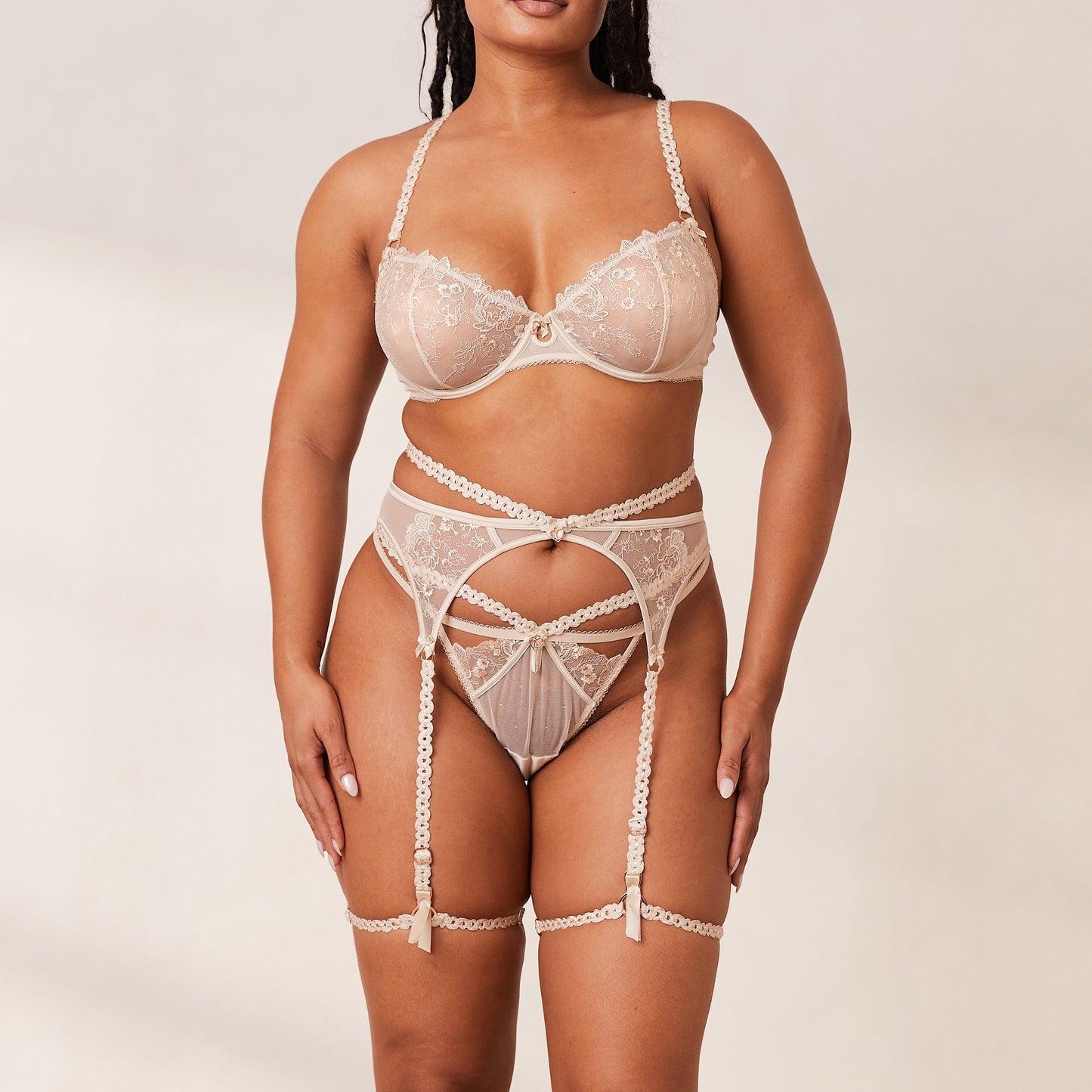 Casey Intimates BH (Set) - Champagner