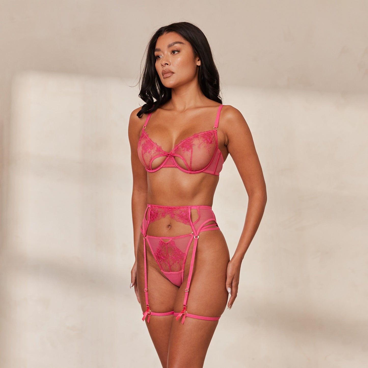 Florence Intimates BH-Set - Hot Pink