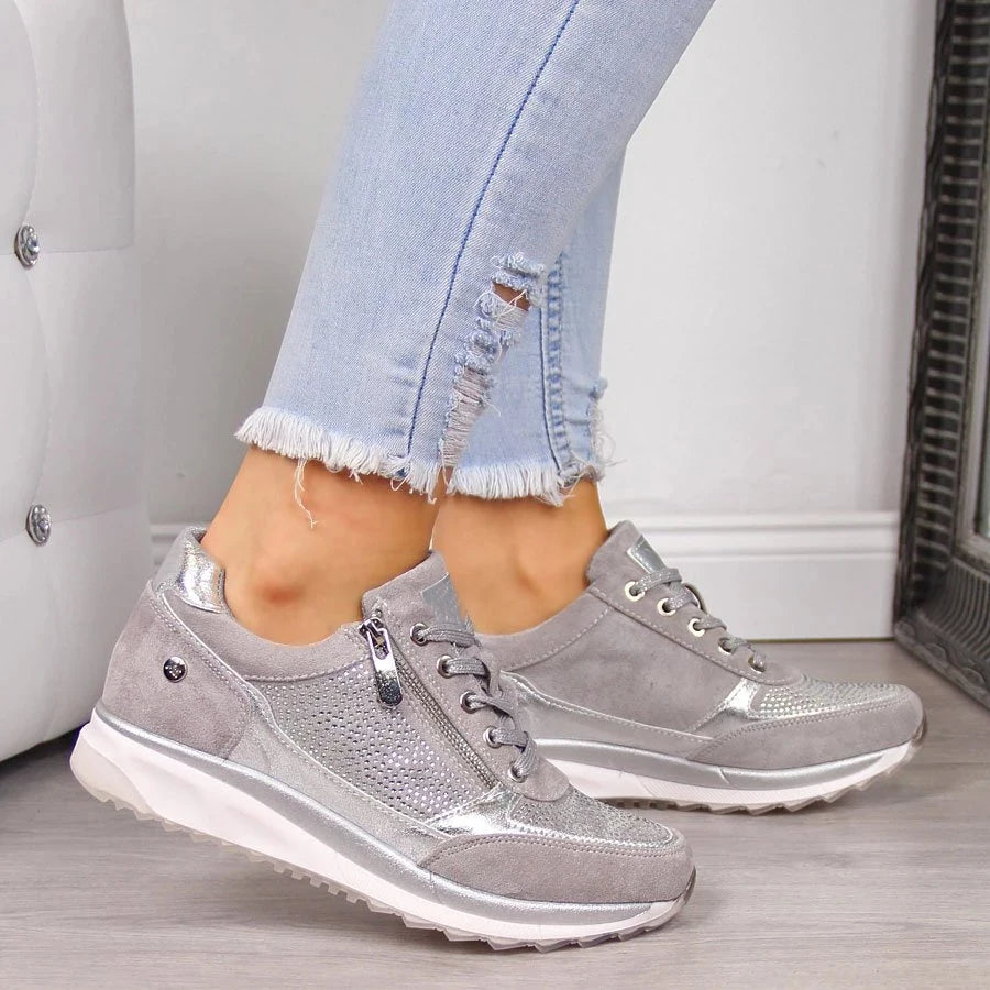 Heidi | Orthopädische Sneaker mit Reißverschluss