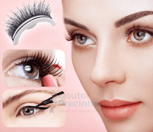 Wiederverwendbare selbstklebende Wimpern