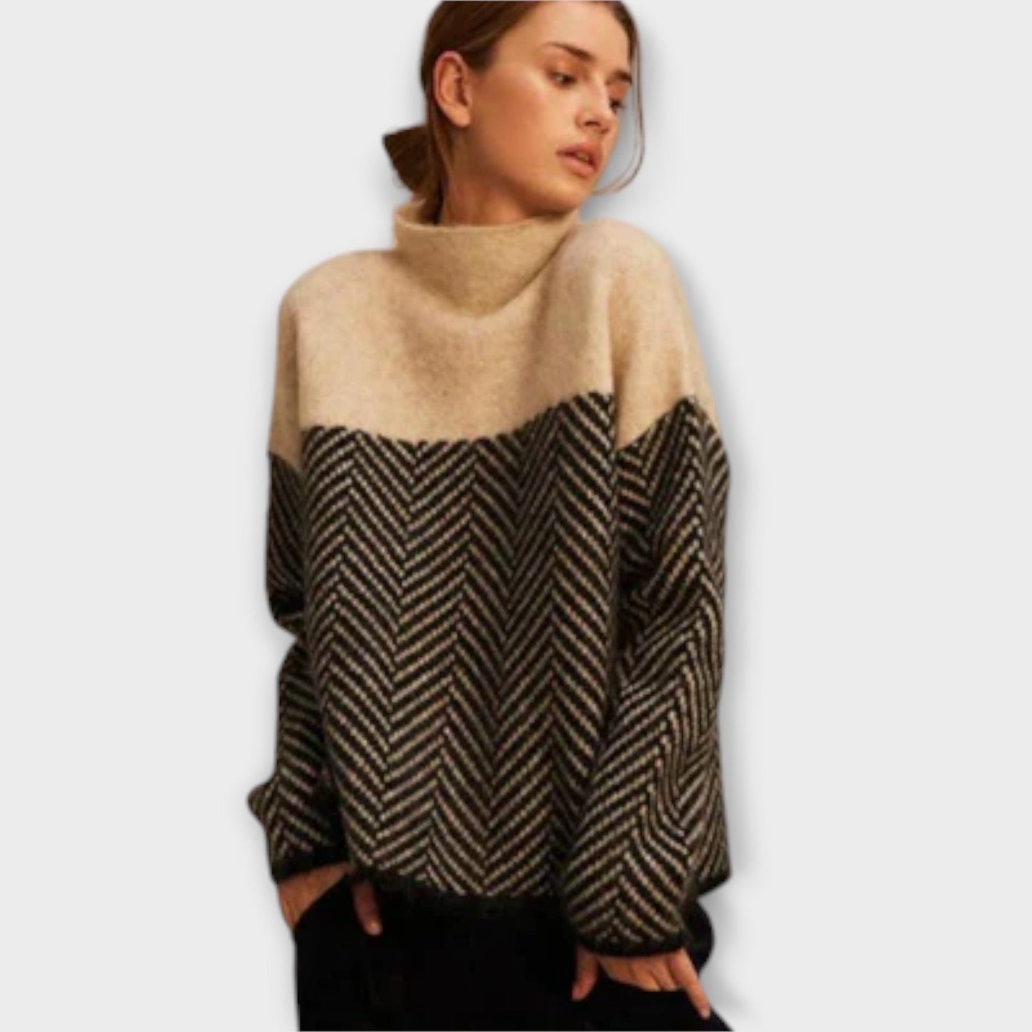 Aurora | Weicher Rollkragenpullover