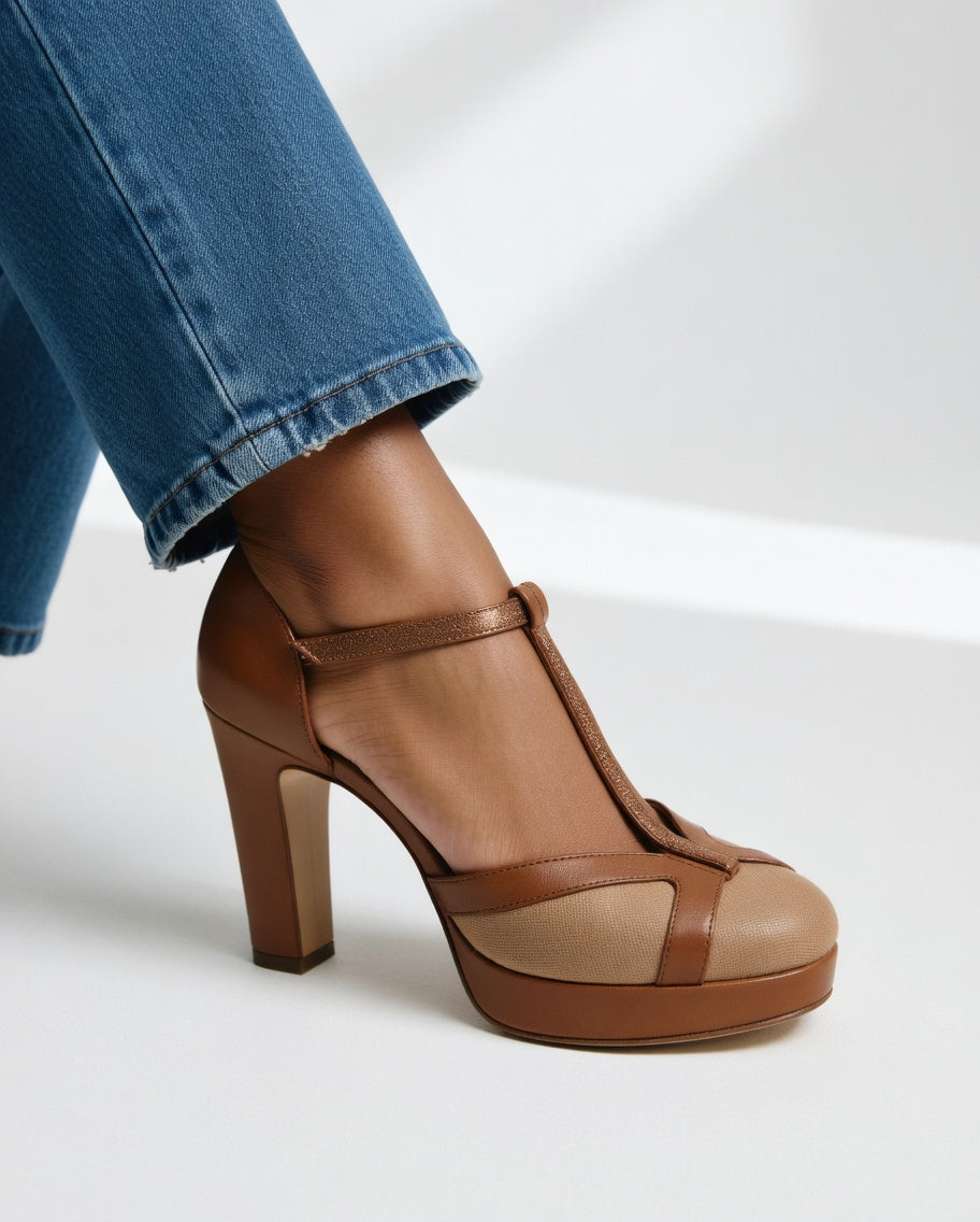 Maëlyne | Retro-Pumps: Eleganz und ergonomischer Halt