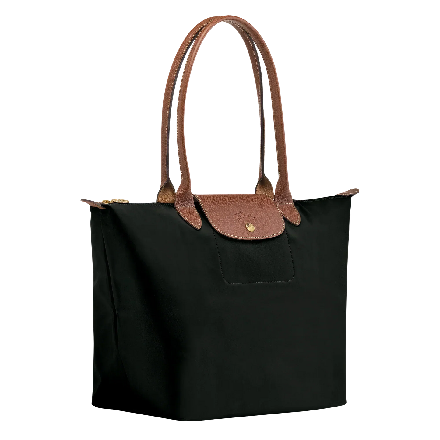 Große Le Pliage Tote, Schwarz