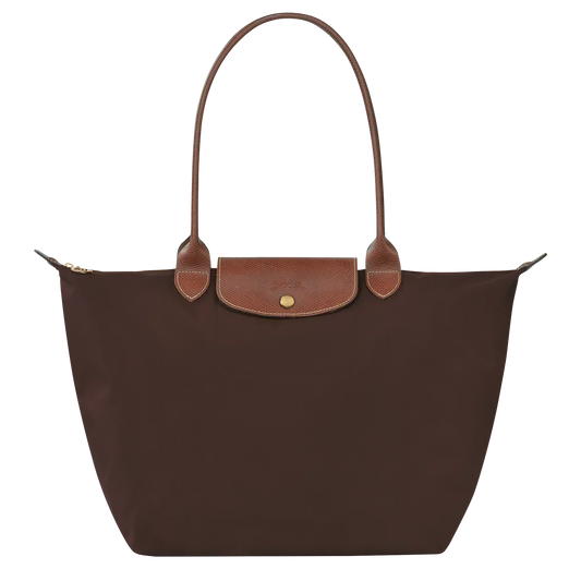 Große Le Pliage Tasche, Ebenholz