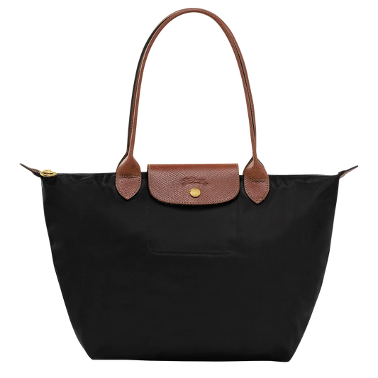 Medium Le Pliage Tote, Schwarz