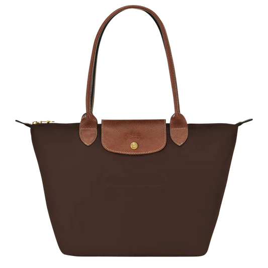 Medium Le Pliage Tote, Ebenholz