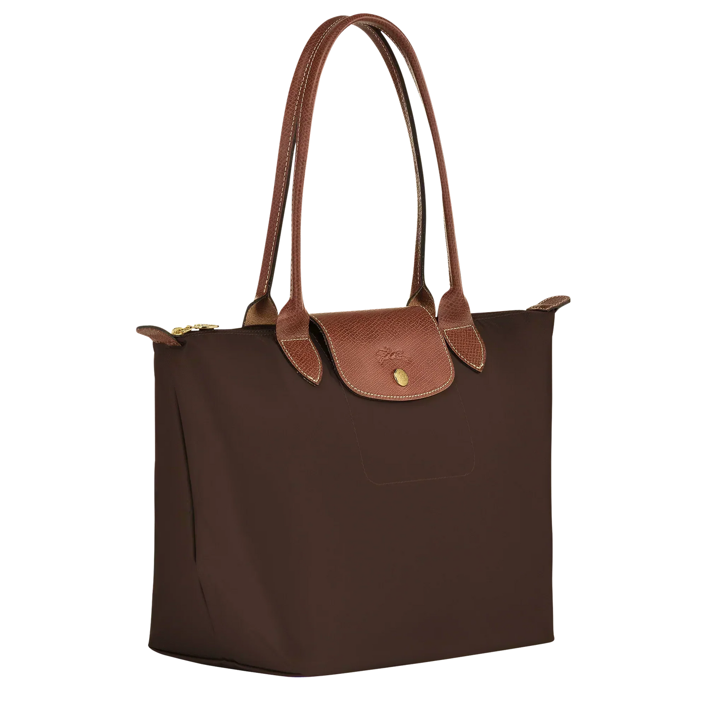 Medium Le Pliage Tote, Ebenholz