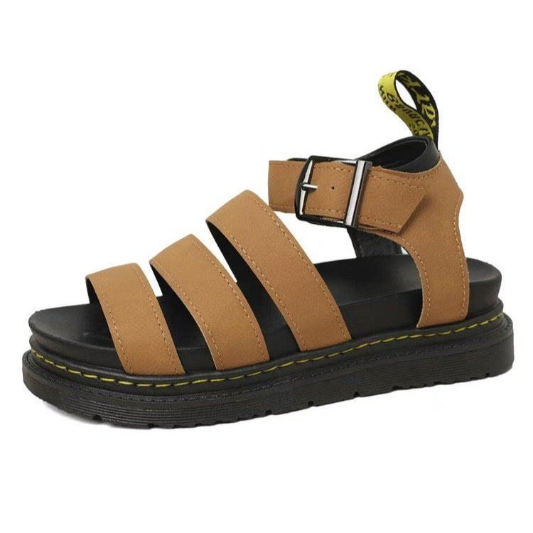 Greta | Lässige Sandalen mit dicker Sohle