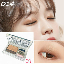 Matte Lidschatten-Palette mit Pinsel
