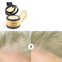 Wasserfestes Haar-Make-up für graue Haare