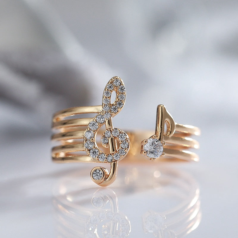 Ring mit Violinschlüssel