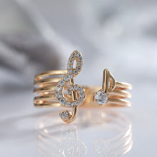 Ring mit Violinschlüssel