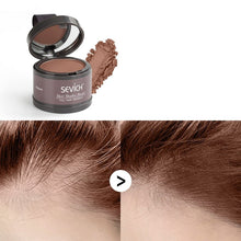 Wasserfestes Haar-Make-up für graue Haare