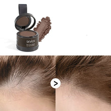 Wasserfestes Haar-Make-up für graue Haare
