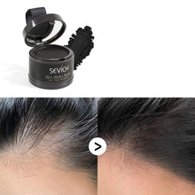 Wasserfestes Haar-Make-up für graue Haare