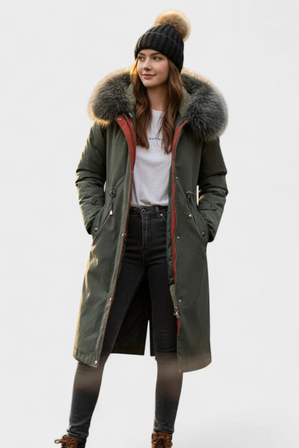 Frostra | Herbstjacke mit Kapuze und Weichem Kragen