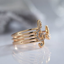 Ring mit Violinschlüssel