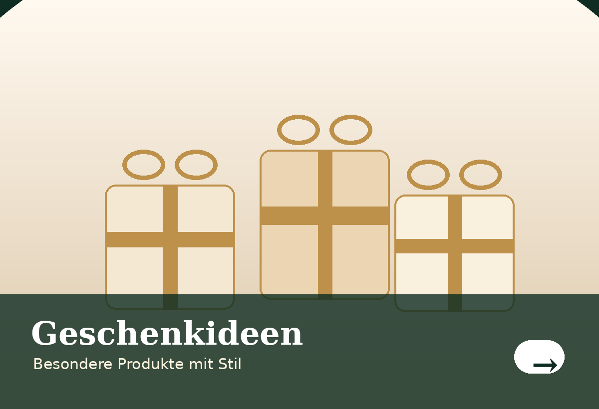 Geschenkideen und Geschenkprodukte